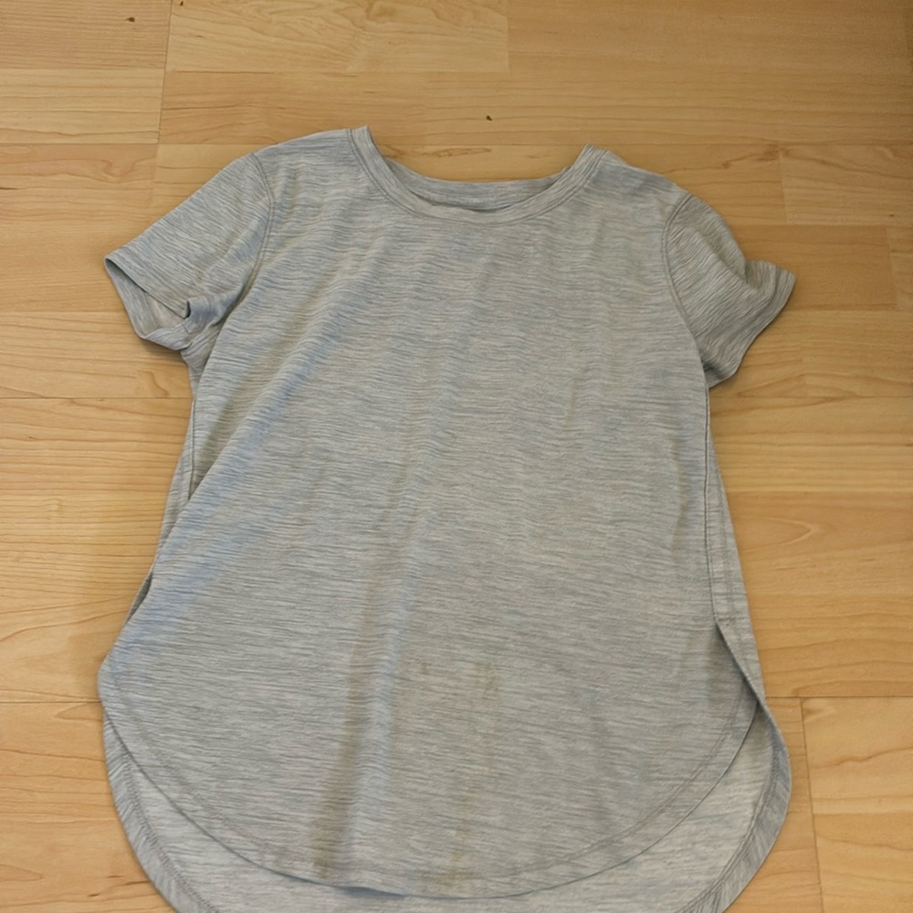 Kids grey workout shirt